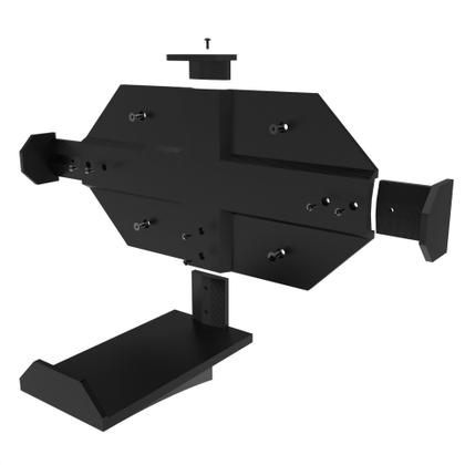 Imagem de Suporte Stand De Parede Posição Versátil Horizontal ou Vertical Compatível com Xbox Series X - ARTBOX3D