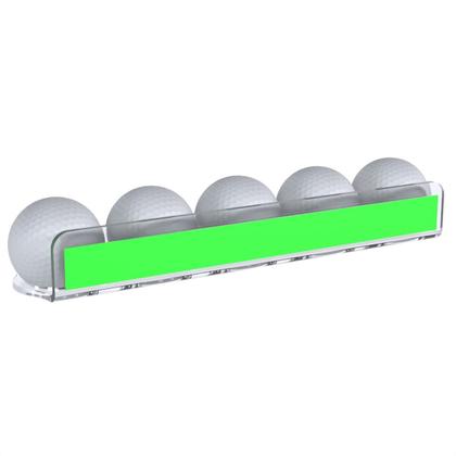 Imagem de Suporte Stand Expositor De Parede Para Até 5 Bolinhas Bolas De Golfe Golf