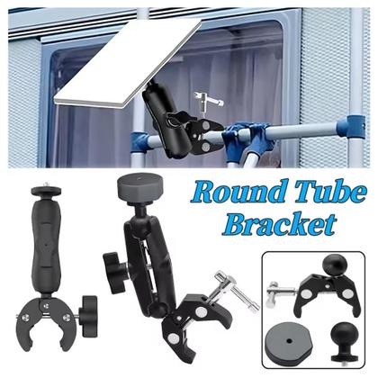 Imagem de Suporte Starlink Mini trailer/iate/trailer/guarda-corpos/teto de escada, braçadeira de 360