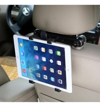 Imagem de Suporte Tablet iPad Carro Automotivo Banco Encosto Cabeça