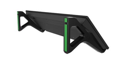 Imagem de Suporte Teclado Computador Universal De Parede Fixar