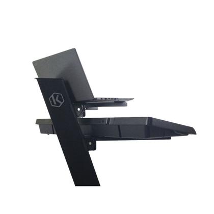 Imagem de Suporte teclado duplo notebook estante ask pmd3 piramidal
