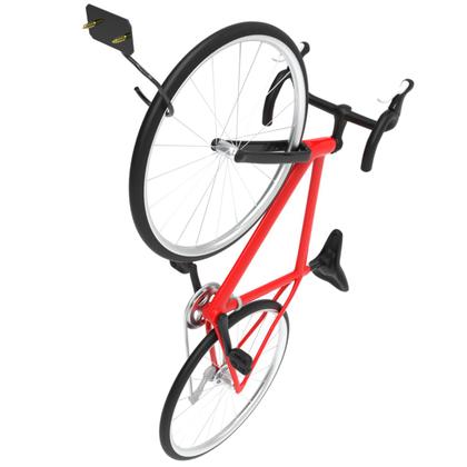 Imagem de Suporte Tipo Gancho Vertical para Pendurar Prender Apoio Bicicleta Bike na Parede - ARTBOX3D