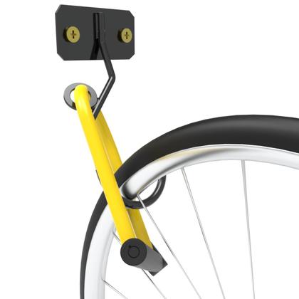 Imagem de Suporte Tipo Gancho Vertical para Pendurar Prender Apoio Bicicleta Bike na Parede - ARTBOX3D