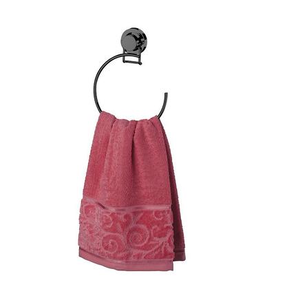 Imagem de Suporte Toalheiro Argola 18cm Fixação Ventosa Onix Utile