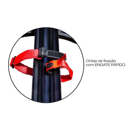 Imagem de Suporte Transbike Bicicleta Bike Para Rack Teto Alumínio 20kg