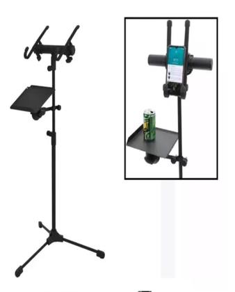 Imagem de Suporte Tripé Emborrachado Ask Tablet Notebook Com Bandeja 