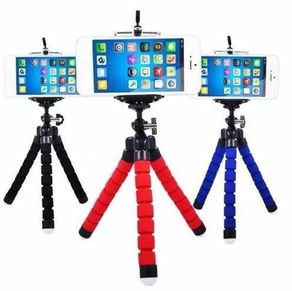 Imagem de Suporte Tripé Flexível para Celular Câmera Smartphone para Mesa