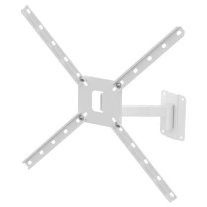 Imagem de SUPORTE TV 10 a 56 ARTICULADO VESA 400X400 3 MOVIMENTOS PAREDE BRANCO
