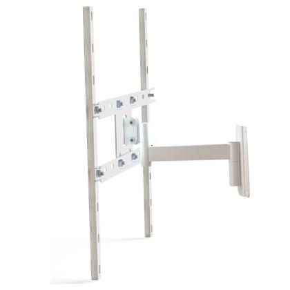 Imagem de SUPORTE TV 10 a 65 VESA 600X400 3 MOVIMENTOS ARTICULADO PAREDE BRANCO