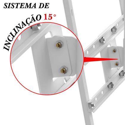 Imagem de SUPORTE TV 10 a 65 VESA 600X400 4 MOVIMENTOS ARTICULADO PAREDE BRANCO