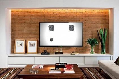 Imagem de Suporte Tv 32 A 85 Polegadas Para Painel Rack Mdf Madeira