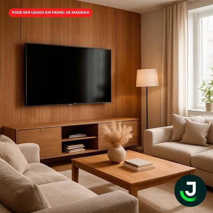 Imagem de Suporte Tv Fixo Universal Preto 32 42 43 50 55 65 Polegadas Preto