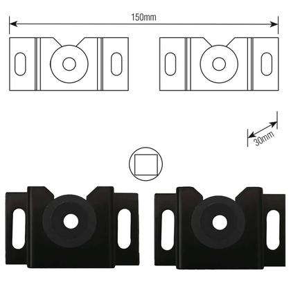 Imagem de Suporte Tv Fixo Universal Tv Led Lcd 10 À 90 Polegadas