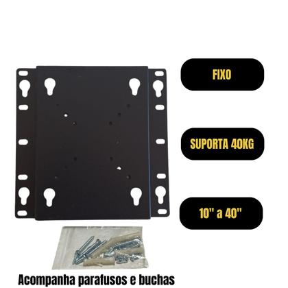 Imagem de Suporte TV LED LCD Plasma 10-40 Reforçado Alta Qualidade