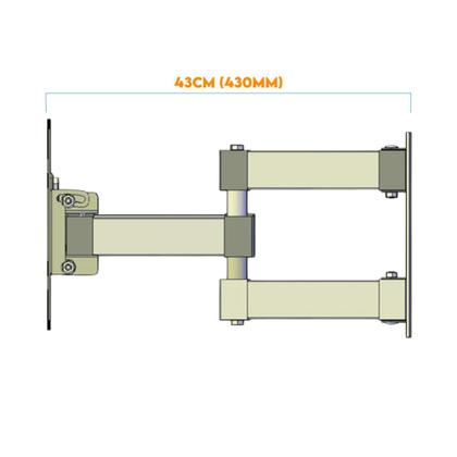 Imagem de Suporte Tv Tri articulado Lcd Led Plasma 26 a 75