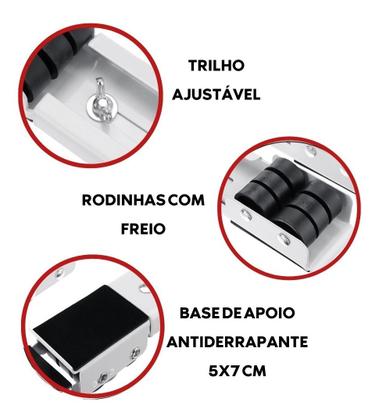 Imagem de Suporte Universal Ajustável Para Máquina Geladeira Móveis 