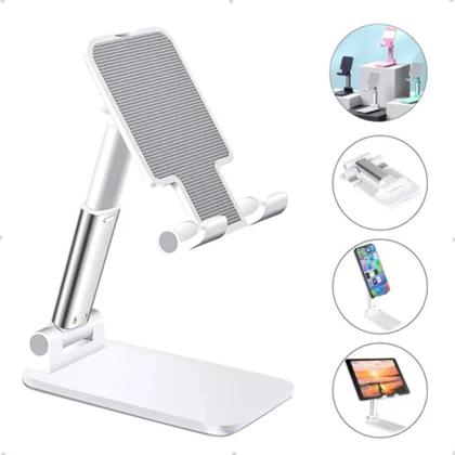 Imagem de Suporte Universal De Celular Tablet Mesa Escritório Portátil