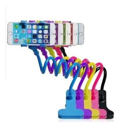 Imagem de Suporte Universal Flexível Celular Articulado 360 para Cama Mesa