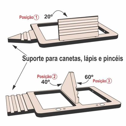 Imagem de Suporte Universal para Pranchetas A4 Trident  Mod. Sup-a4