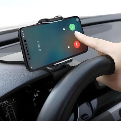 Imagem de Suporte Universal Para Telefone De Carro Rotativo 360 graus Montagem No Painel Suporte Móvel Fixo