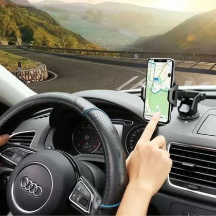 Imagem de Suporte Veicular Ajustável para celular e GPS