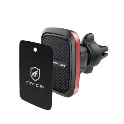 Imagem de Suporte Veicular Magnético Universal 6 imãs para Carro Celular Automotivo Base Ajustável 360º GShield Tank Car Cor Preta