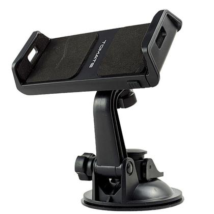 Imagem de Suporte Veicular para Tablet Universal Painel Carro Vidro 4 - 9 Rotação 360 Graus Tomate