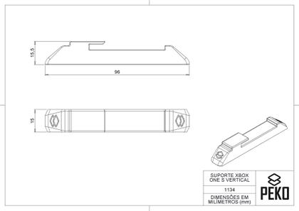 Imagem de Suporte Vertical Compativel Com Xbox One S Mesa