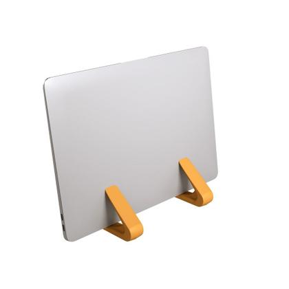 Imagem de Suporte vertical para Notebook e Tablet Octoo LiteStand Vertical, Titanium e Caramelo - 9574