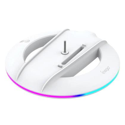 Imagem de Suporte Vertical para PS5 Slim com Base Estável e LED RGB - Versões Digital e de Disco