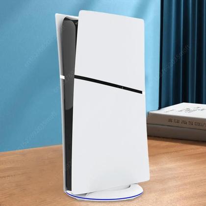 Imagem de Suporte Vertical para PS5 Slim com Base Estável e LED RGB - Versões Digital e de Disco