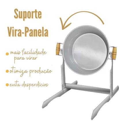 Imagem de Suporte Vira Panela Misturadora Automática 10 Litros Saro