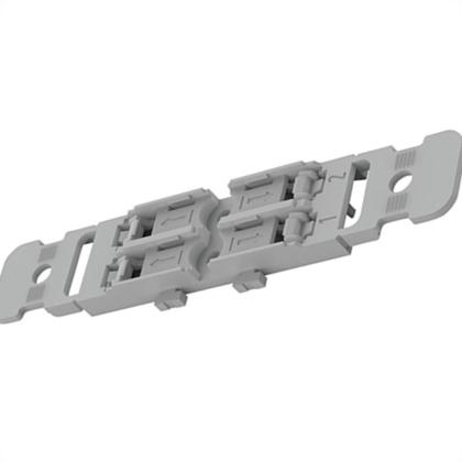 Imagem de Suporte Wago Inline 2 Via P/Paraf/Abracadeira - Kit C/5 Unidades