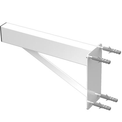 Imagem de Suportes Pia Parafusar Bancada Aparador 30 Cm Branco 2 Und