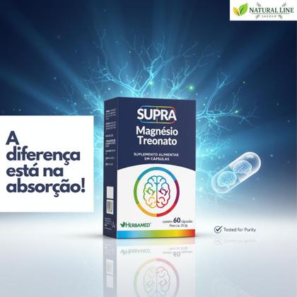 Imagem de Supra Magnesio Treonato 60 Cápsulas. Herbamed