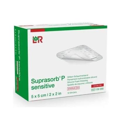 Imagem de Suprasorb P Sensitive Border Lite Espuma Silicone Borda 5 X 5CM