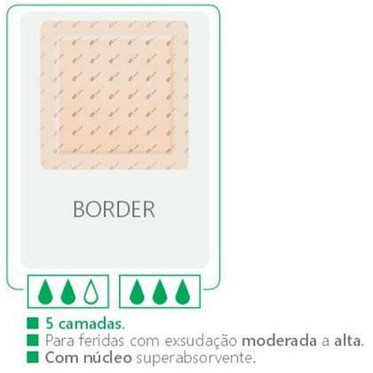 Imagem de Suprasorb P Sensitive Curativo Espuma de Silicone 10 X 10CM Unidade