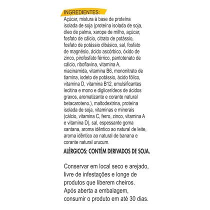 Imagem de Suprasoy Soy + Banana Sem Lactose 12x300G - Supra Soy