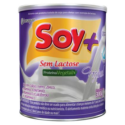Imagem de Suprasoy Soy + Original Sem Lactose 3x300g-Supra Soy