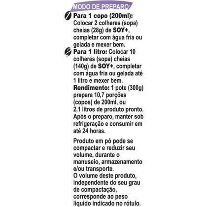 Imagem de Suprasoy Soy + Original Sem Lactose 3x300g-Supra Soy