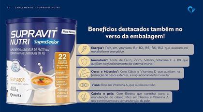 Imagem de Supravit Nutri Suprasenior Sem Sabor 400g - Hertz