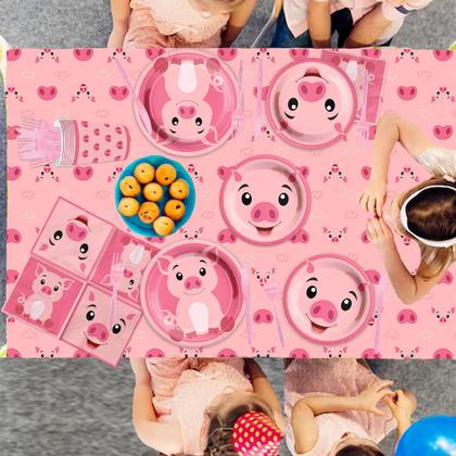 Imagem de Suprimentos de festa CMUSKO Pig e decorações de aniversário para 20 convidados