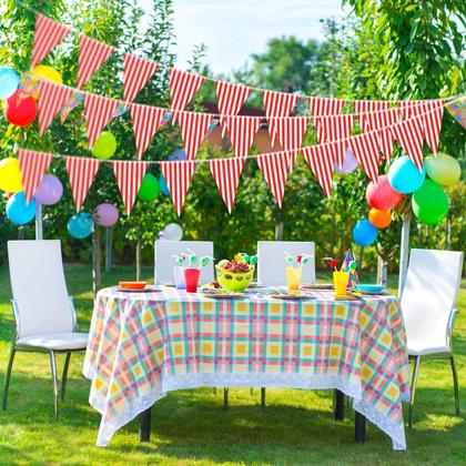 Imagem de Suprimentos para decorações de festas Carnival Circus Bunting Banner