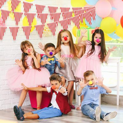 Imagem de Suprimentos para decorações de festas Carnival Circus Bunting Banner