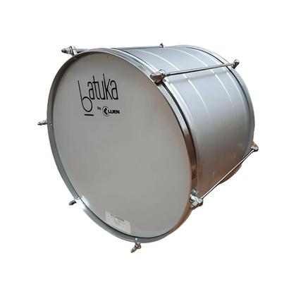 Imagem de Surdo 30x14 luen alumisteel aro bola crom pele leitosa 06 afin - batuka