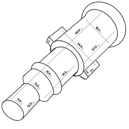 Imagem de Surfer T-Racer Escova Giratória Antirespingos Pisos Compatível com  Lavajato Tekna HLX1401V-S