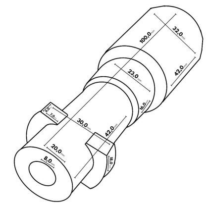 Imagem de Surfer T-Racer Escova Giratória com Adaptador Compatível com Lavajato Karcher K2 Turbo