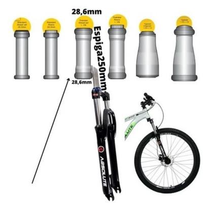 Imagem de Suspensão Bike Amortecedor Trava Aro 29 Absolute Ahd Mxfk18