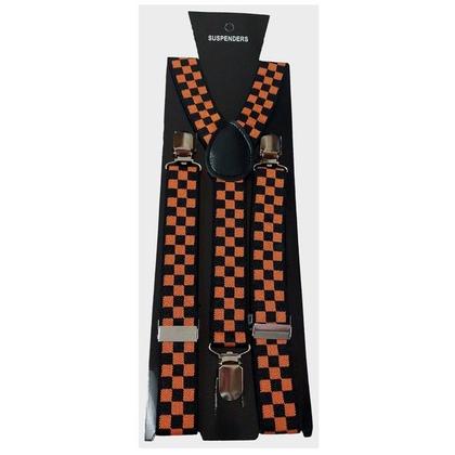 Imagem de Suspensório Adulto Elástico Liso NEON COLORIDO Regulador Social Unisex 90Cm